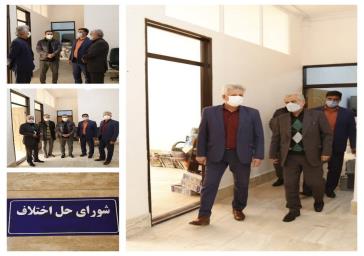 سرپرست شهرداری باقرشهر از روند تکمیل و تجهیز ساختمان شورای حل اختلاف بخش کهریزک بازدید کرد