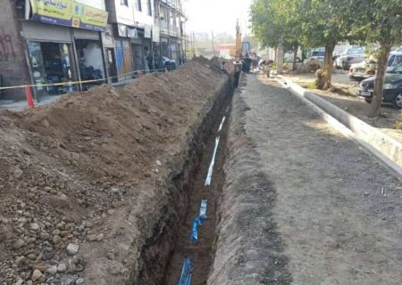 توسعه شبکه آب آشامیدنی روستای مرتضی‌گرد تهران