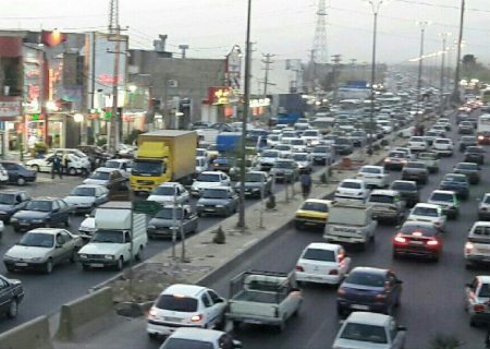 عمر هدر رفته مردم دشت ورامین در ترافیک قلعه نو