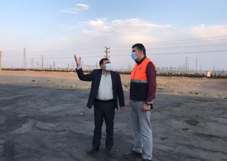 بازدید مدیر کل راهداری و حمل و نقل جاده ای از راههای جنوب استان تهران