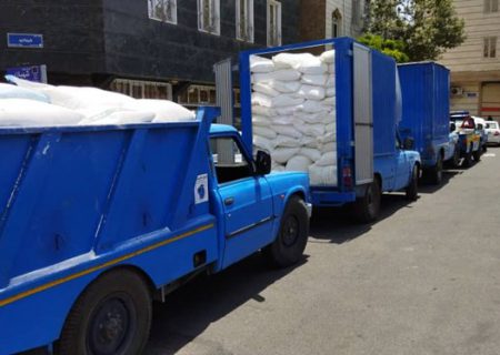 کشف ۳۰۰ کیسه آرد قاچاق در شهرستان ری