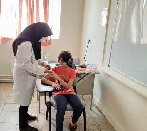 اجرای طرح جهادی معاینات پزشکی دانش آموزان در شهرستان ری