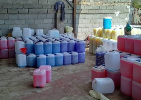 کشف ۲۰۰ تن مواد اولیه بهداشتی قاچاق در شهرستان ری