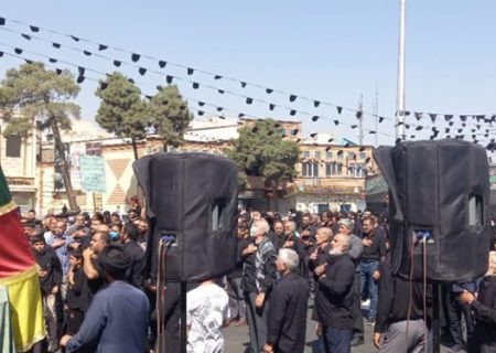 اجتماع مردم قبله تهران در محکومیت اغتشاشگران