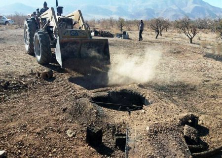 جلوگیری از برداشت آب با انسداد چاه‌های غیرمجاز در تهران