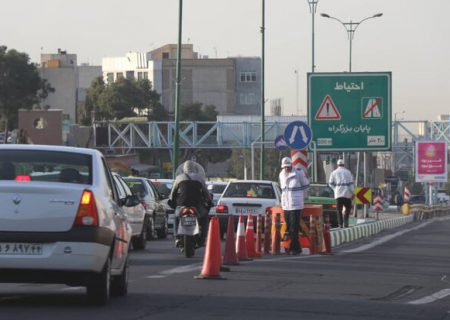 وضعیت ترافیکی پایتخت در اولین صبحگاه آبان