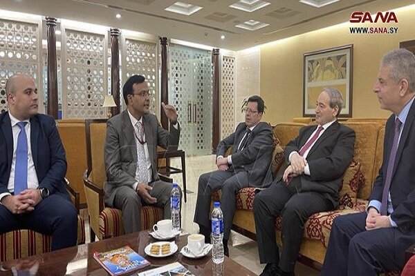 وزیر خارجه سوریه وارد هند شد